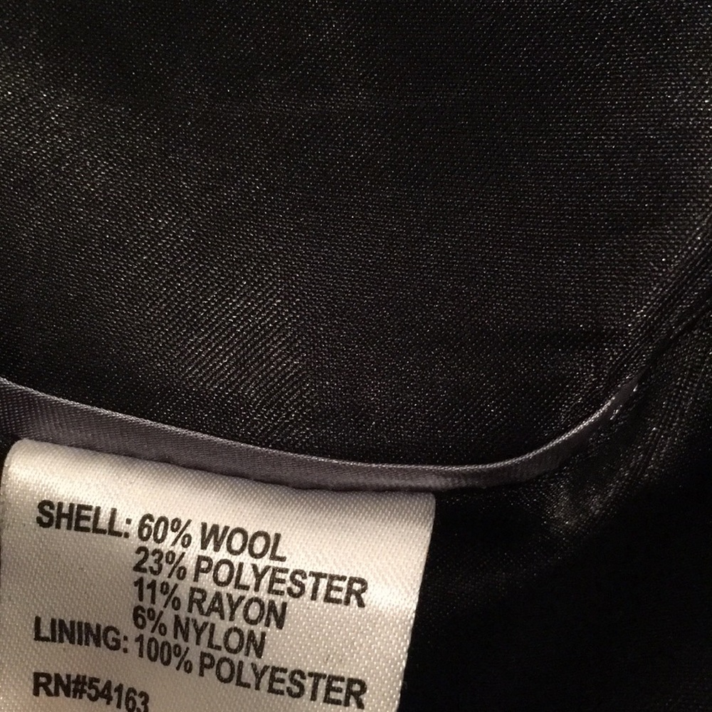 Calvin Klein 12 wool coat full length - Picture 7 of 7